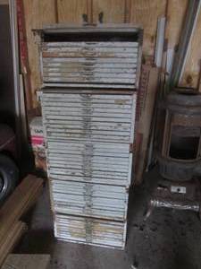 lot 110 image: (G) 5 Sets of Vintage Shallow Drawe...