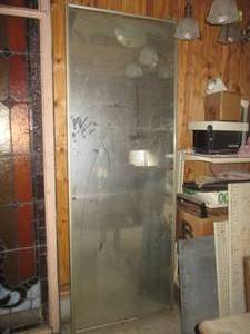 lot 117 image: (G) Large Sliding Mirrored Door - 9...