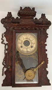 lot 186 image: Antique EASTLAKE Clock - For Parts or Repair