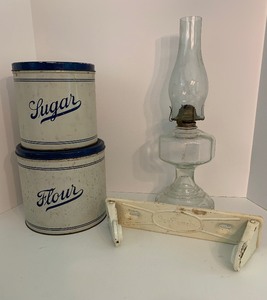 lot 66 image: VINTAGE Variety including Sugar and Flour Canisters and More