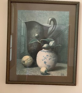 lot 90 image: Framed Print by CLAUDE BUCK 