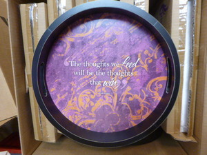 Inspirada Dreams Decorative Wooden Serving Trays