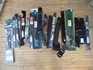 Assortment of Lawn Mower Blades