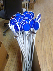 iit Blue Driveway Markers