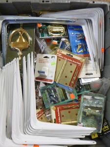 3 Totes of Miscellaneous Hardware