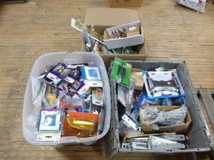 3 Totes of Miscellaneous Hardware