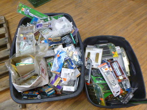 2 Totes of Miscellaneous Hardware