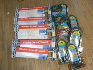 Window Security Guards and Bicycle Locks