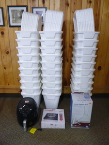 Styrofoam Coolers and Household Items