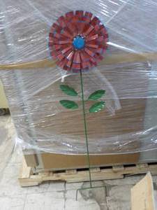 Metal Outdoor Flower Dcor...