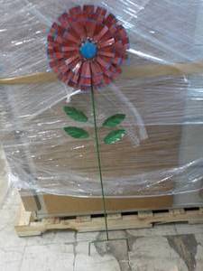 Metal Outdoor Flower Dcor...