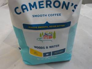 32 oz Bag Camerons Woods and Water Whole Bean Light Roast Coffee