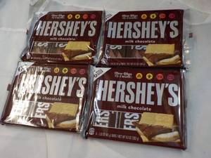 6 x 4 packs Hersheys Full Size Candy Bars