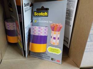 Case of 36 3M Scotch Expressions Tape