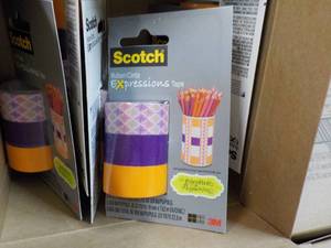 Case of 36 3M Scotch Expressions Tape