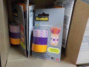 Case of 36 3M Scotch Expressions Tape