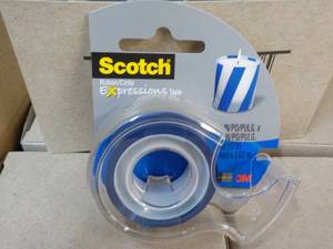 Case of 144 3M Scotch Blue Expressions Tape