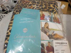 Alexander Del Rossa size Childrens Medium Fuzzy PJs