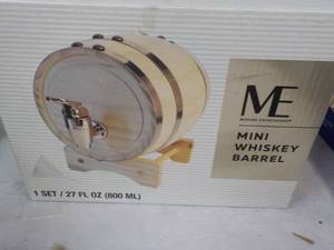 Modern Expressions Mini Whiskey Barrel