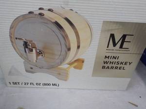 Modern Expressions Mini Whiskey Barrel