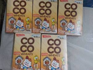 5 x 28 oz boxes Malt O Meal CoCo Wheats best date 042025