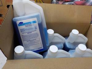6 qts Diversey Virex II 256 One Step Disinfectant and Deodorant