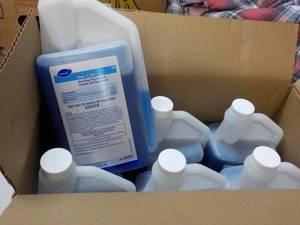 6 qts Diversey Virex II 256 One Step Disinfectant and Deodorant