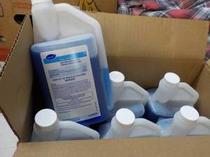 6 qts Diversey Virex II 256 One Step Disinfectant and Deodorant