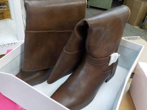 JustFab New Size 8 Zania Brown Flat Boots