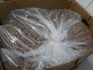 Box of Whole Roasted Almonds 30 lbs. or more