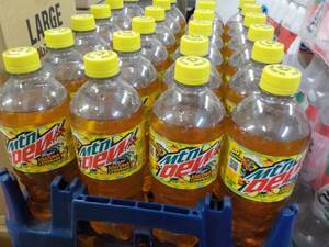 24 pack Mountain Dew Baja Laguna Lemonade