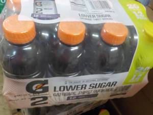 12 pack Gatorade Lower Sugar Grape