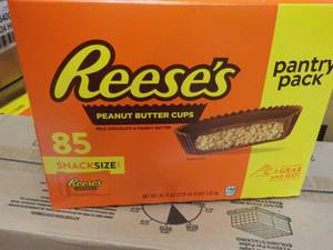 85 ct Reeses Snack Size Peanut Butter Cups