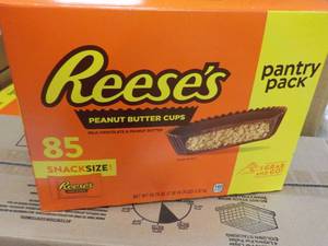 85 ct Reeses Snack Size Peanut Butter Cups