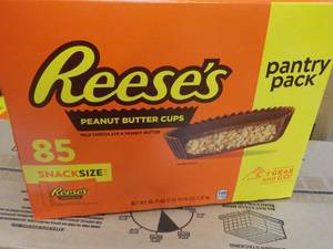 85 ct Reeses Snack Size Peanut Butter Cups
