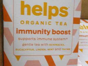 Box of 96 Helps Organic Tea Immunity Boost