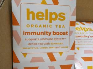 Box of 96 Helps Organic Tea Immunity Boost