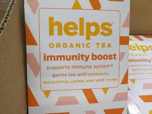 Box of 96 Helps Organic Tea Immunity Boost