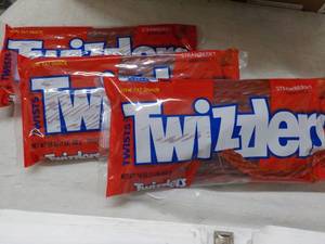 3 x 16 oz bags Strawberry Twizzlers