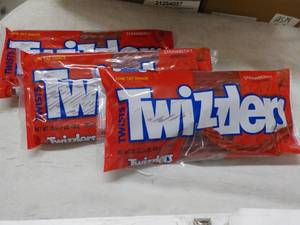 3 x 16 oz bags Strawberry Twizzlers