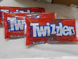 3 x 16 oz bags Strawberry Twizzlers