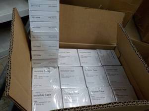 Case of 144 x .75 x 1000 Invisible Tape