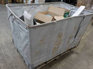 Mail Cart on Wheels and all contents