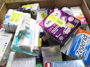 box of medicine some in date some out of date and more