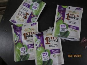 47 oz bags of mrs wages 1st step pickle mix bread and butter best by date of feb 2025