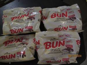 4 bags of pearsons bun maple vanilla bites best by date of 22024