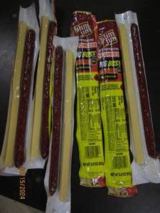 lot of 6 slim jim pepperoni and cheese bigg boss 3.0z size best by date of march 2024