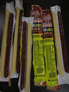 lot of 6 slim jim pepperoni and cheese bigg boss 3.0z size best by date of march 2024