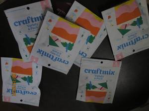 6 packages of craft mix variety 6 pack of cocktails and mocktails just add liquor, water, ice best by date of 112024