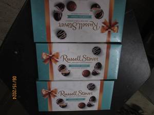 39.4 oz boxes of russell stover assorted creams best by date of feb 2024